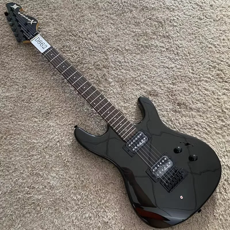 D862 Xavier Electric Guitar Genuine Authorised by Taiwan Factory 2 Pivots Bridges 22 Frets Rosewood Fingerboard Stock Items
D862 Xavier Electric Guitar Genuine Authorised by Taiwan Factory 2 Pivots Bridges 22 Frets Rosewood Fingerboard Stock Items