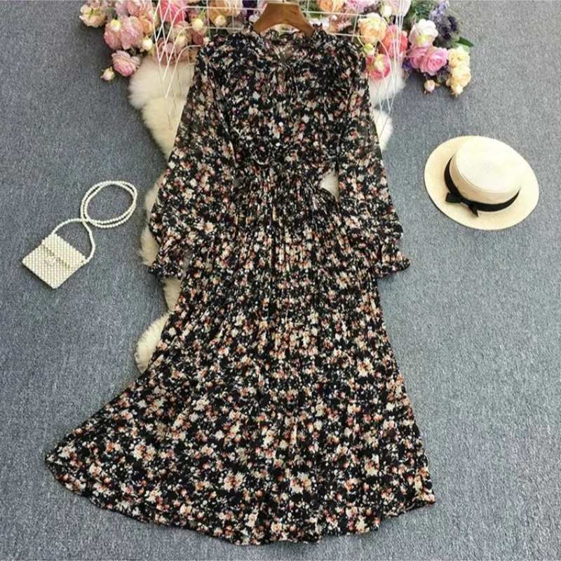 Long Dress Women Dresses Print Floral Ruffles A Line Vestidos Casual Round Neck Party Weddding Elegant Y2k Streetwear Summer
Long Dress Women Dresses Print Floral Ruffles A Line Vestidos Casual Round Neck Party Weddding Elegant Y2k Streetwear Summer