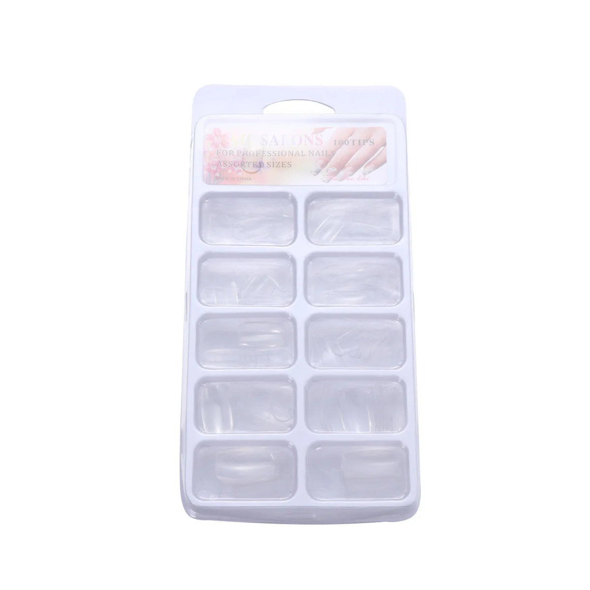 100PCS Nail Tips Artificial False Fake Nails Tips Nail Supplies for Nail Salons and DIY Nail (Transparent)
100PCS Nail Tips Artificial False Fake Nails Tips Nail Supplies for Nail Salons and DIY Nail (Transparent)