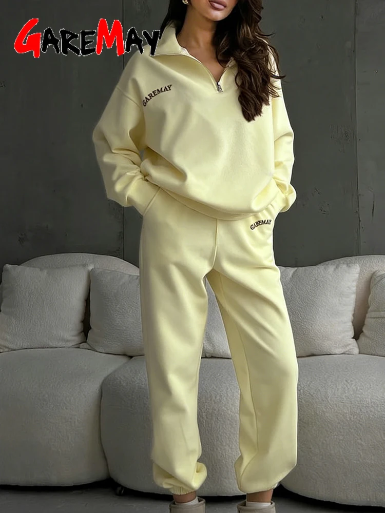 2026 Spring Women's Zipper Tracksuit Cotton Oversized Casual Two Piece Set Classic Red & Yellow Trouser Suits
2026 Spring Women's Zipper Tracksuit Cotton Oversized Casual Two Piece Set Classic Red & Yellow Trouser Suits