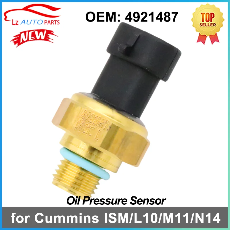 Oil Pressure Sensor 4921487 3080406 3083716 for Cummins ISM L10 M11 N14 Engines 3071575 3072491 3075273 3654108 904-7104 9047104
Oil Pressure Sensor 4921487 3080406 3083716 for Cummins ISM L10 M11 N14 Engines 3071575 3072491 3075273 3654108 904-7104 9047104