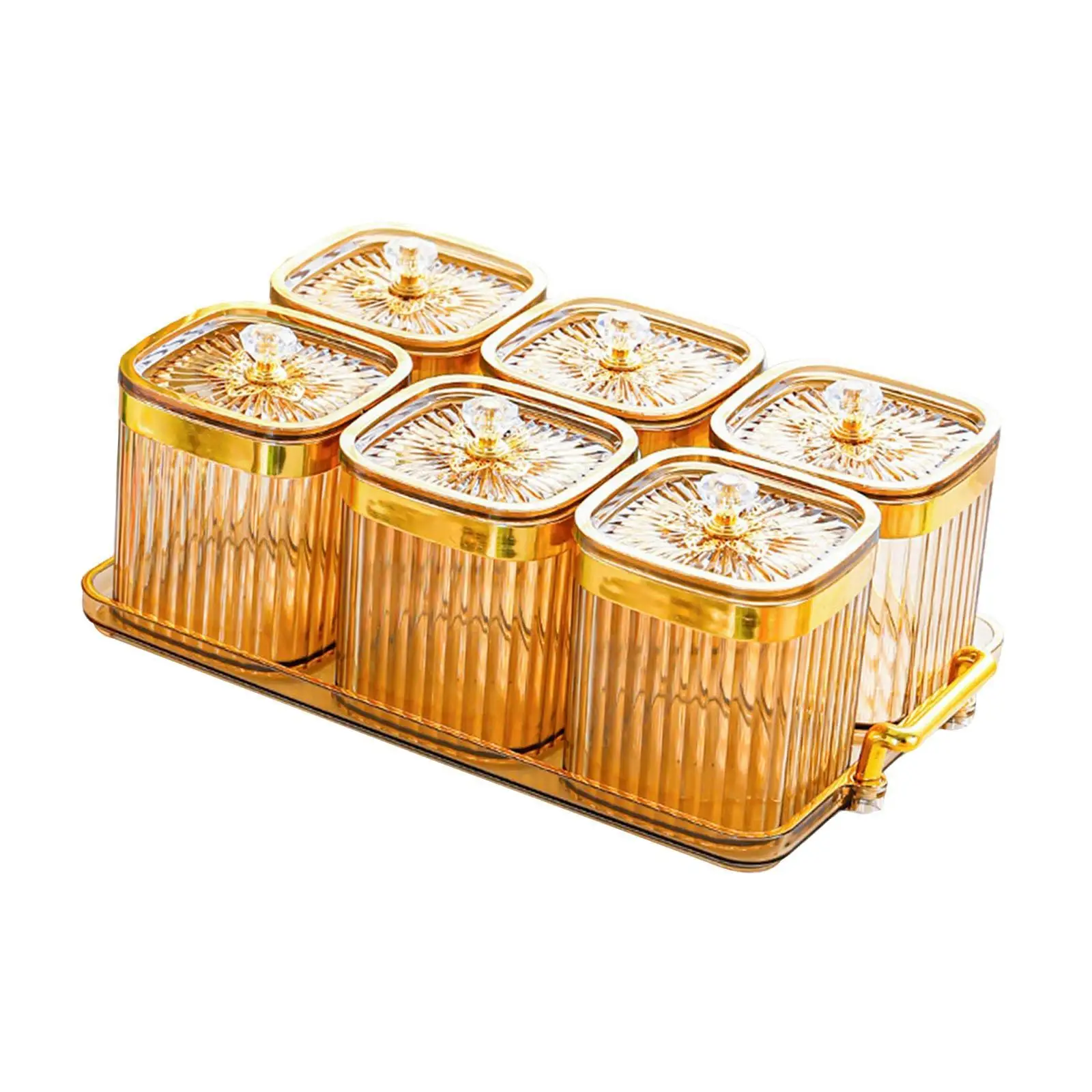 Six Grid Dried Fruit Plate Plastic Divided Snack Tray Appetizer Serving Platter for Restaurant Party
Six Grid Dried Fruit Plate Plastic Divided Snack Tray Appetizer Serving Platter for Restaurant Party
