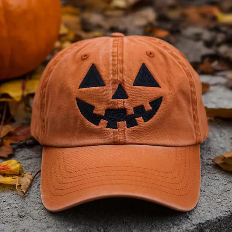 Halloween Embroidered Baseball Cap Pumpkin Smiley Face Printed Sun Hat Masquerade Scary Mask Funny Casual Hat
Halloween Embroidered Baseball Cap Pumpkin Smiley Face Printed Sun Hat Masquerade Scary Mask Funny Casual Hat