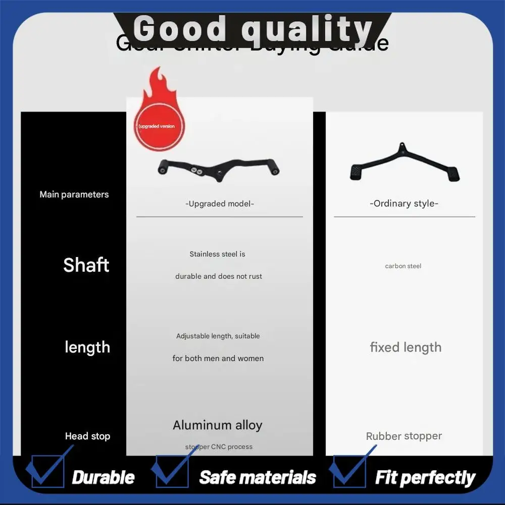 For BENDA ChinchiIIa 500 Custom front and rear gear levers, shift levers, pedals for BENDA Chinchilla 500/300 Napoleon 500 450
For BENDA ChinchiIIa 500 Custom front and rear gear levers, shift levers, pedals for BENDA Chinchilla 500/300 Napoleon 500 450