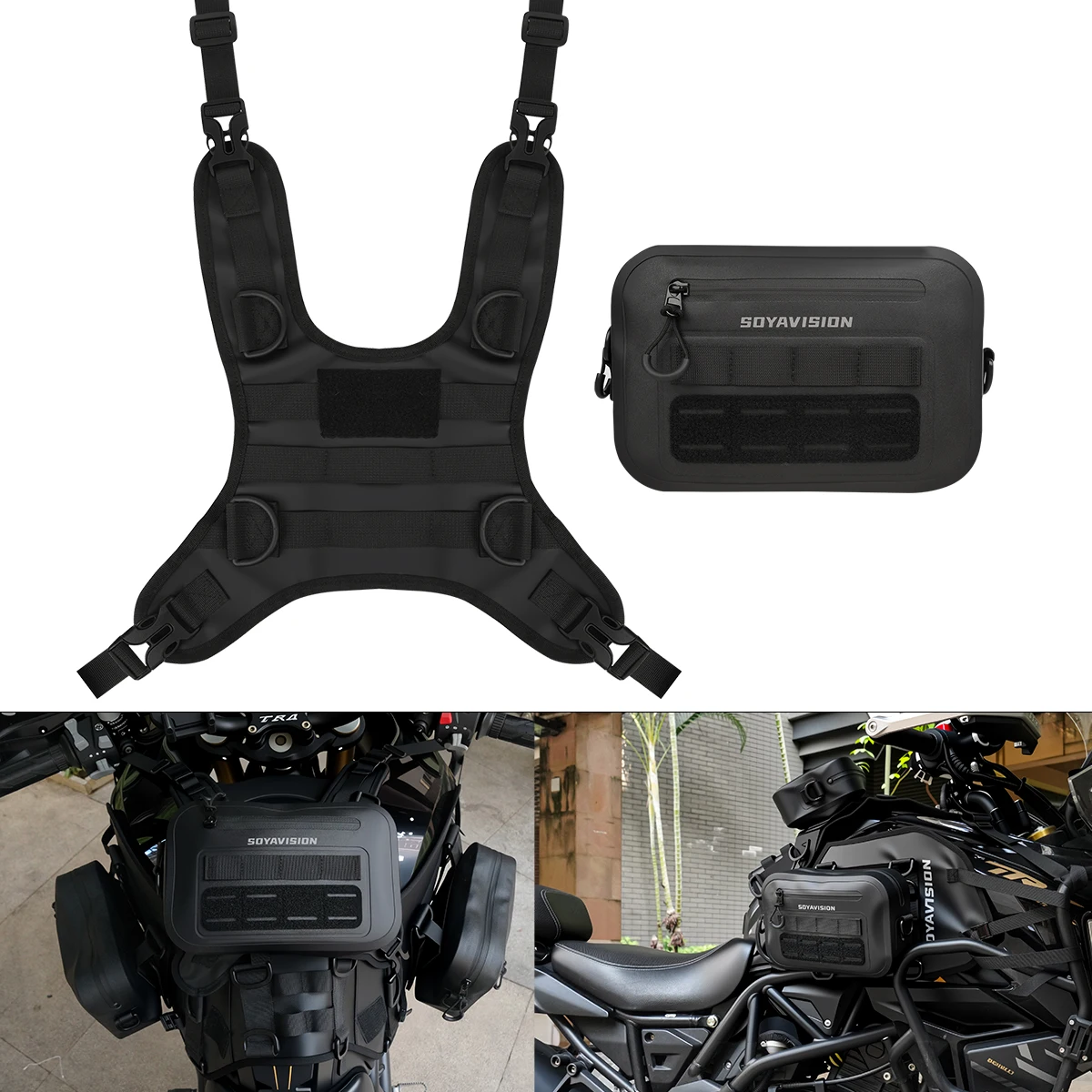 Motorcycle Tank Bag Base Portable Accessory For Universal Motorbike Fuel Tank Bag Installation Front Bag-Base
Motorcycle Tank Bag Base Portable Accessory For Universal Motorbike Fuel Tank Bag Installation Front Bag-Base