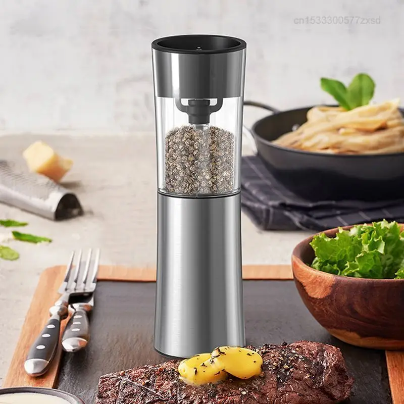 Electric Pepper Grinder For Sichuan Pepper Transparent Design With Adjustable Thickness Gravity-Activated Spice Grinder
Electric Pepper Grinder For Sichuan Pepper Transparent Design With Adjustable Thickness Gravity-Activated Spice Grinder