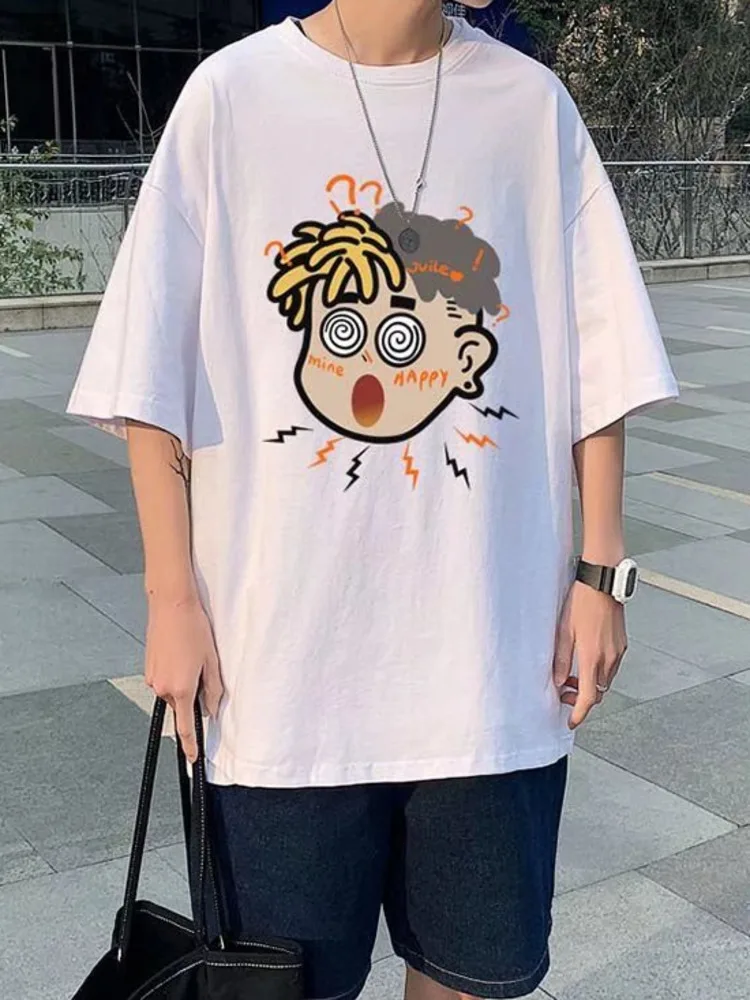 Summer New Casual Loose T-shirt Short Sleeved Men's Fashion Loose Printing Large 8XL Hip Hop Couple Wear Half Sleeve Cotton Top
Summer New Casual Loose T-shirt Short Sleeved Men's Fashion Loose Printing Large 8XL Hip Hop Couple Wear Half Sleeve Cotton Top