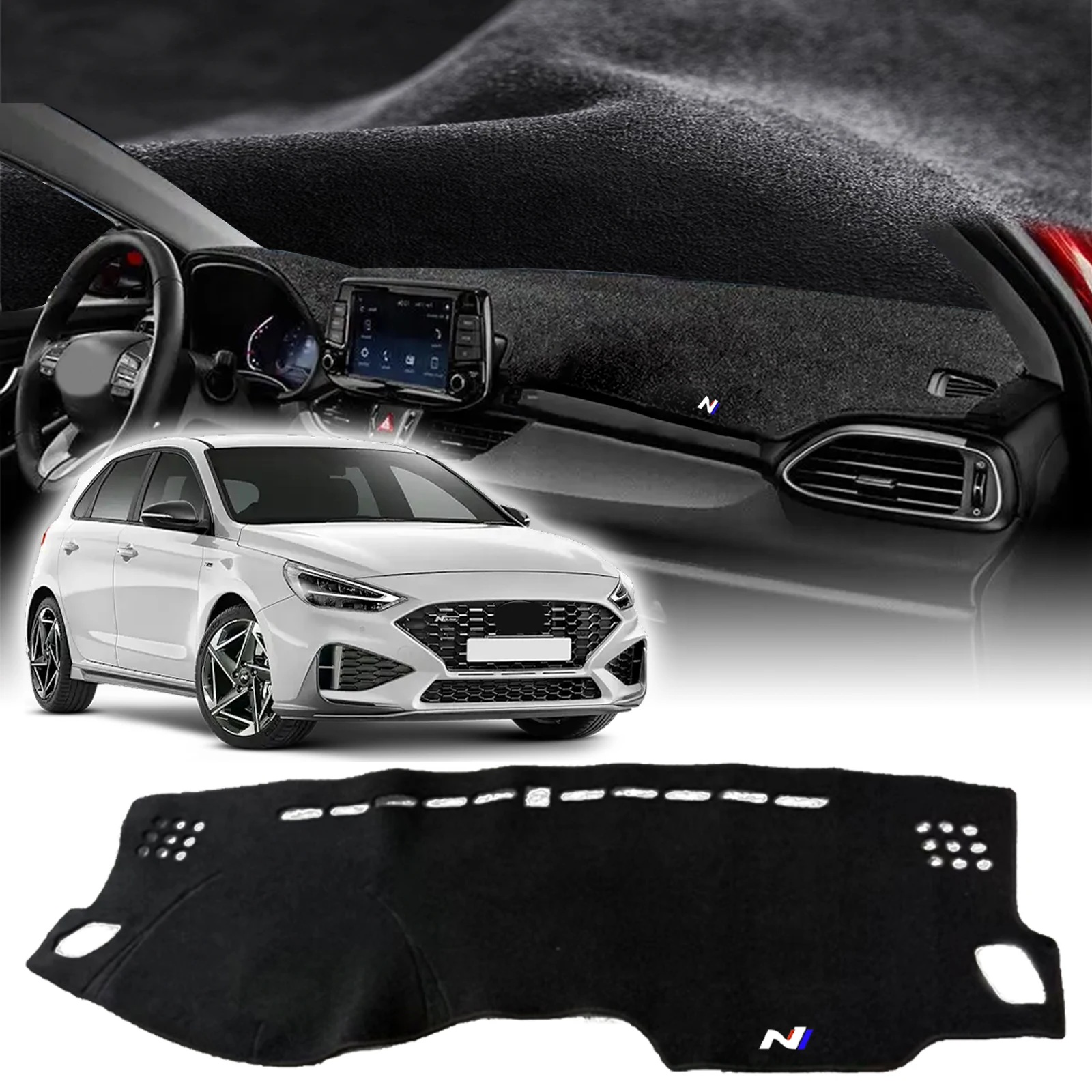 Подходит для Hyundai i30 2017-2023, N-line N Style, автомобильный коврик для приборной панели, накладка на приборную панель, солнцезащитный коврик DashMat, аксессуары, защитный ковер
Подходит для Hyundai i30 2017-2023, N-line N Style, автомобильный коврик для приборной панели, накладка на приборную панель, солнцезащитный коврик DashMat, аксессуары, защитный ковер