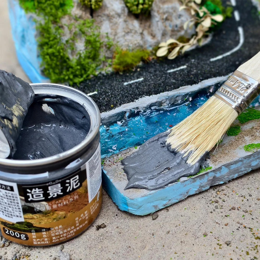 160ML Modeling Shaping Mud Clay Model Landform Diorama Mountain/River/Ocean/Road/Plain Swamp Terrain Landscape Mud Material 1PCS
160ML Modeling Shaping Mud Clay Model Landform Diorama Mountain/River/Ocean/Road/Plain Swamp Terrain Landscape Mud Material 1PCS