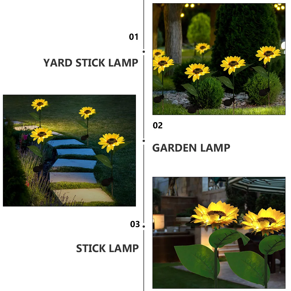 1pc Solar Sunflower Stick Lamp Garden Ground Light Outdoor Solar Floor Lamp For Yard Decoration Ip55 Waterproof Energy Saving
1pc Solar Sunflower Stick Lamp Garden Ground Light Outdoor Solar Floor Lamp For Yard Decoration Ip55 Waterproof Energy Saving