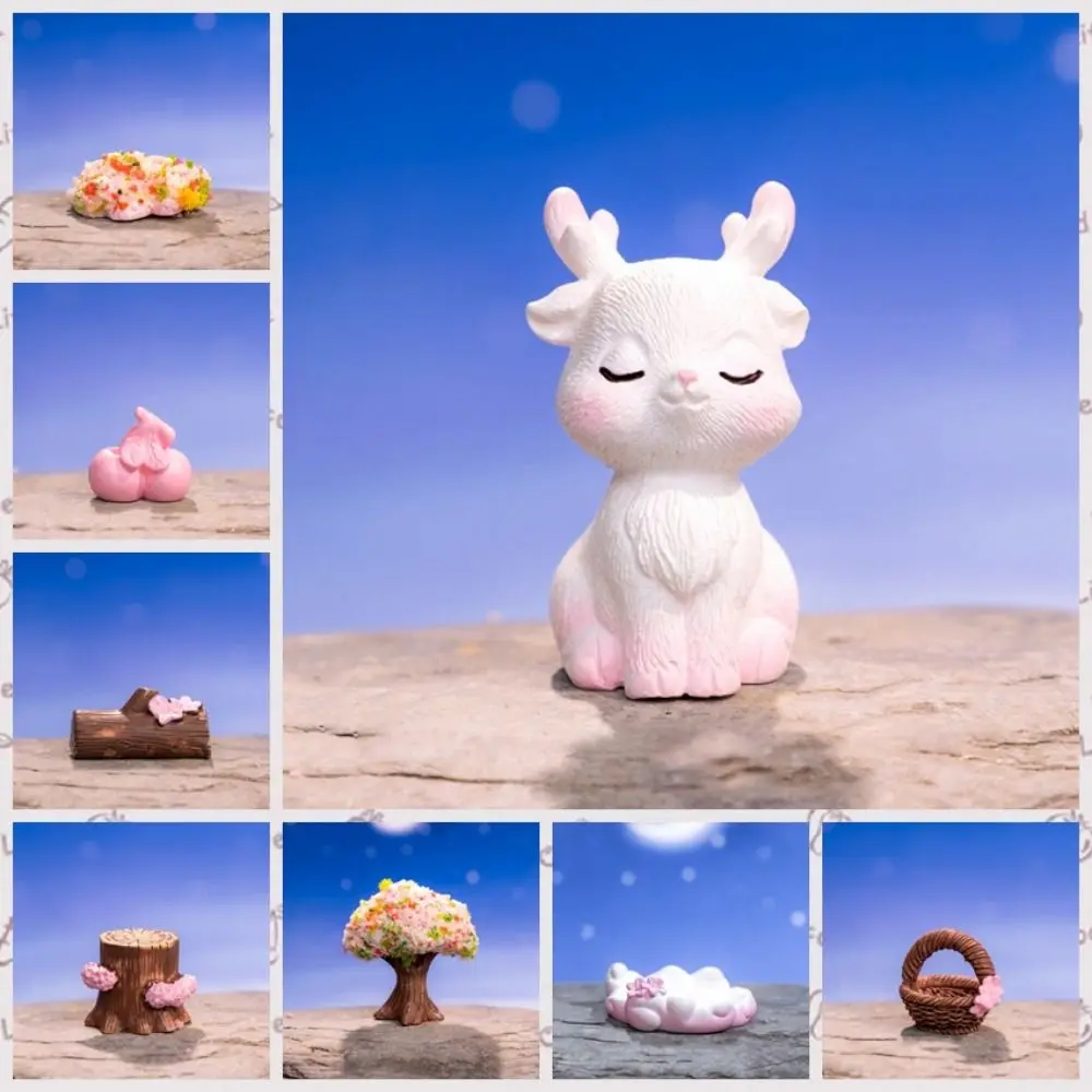 Decorative Mini Pink Deer Statue Cute Resin Fruit Baskets Statue Pink Deer Miniatures Pink Deer Micro Landscape
Decorative Mini Pink Deer Statue Cute Resin Fruit Baskets Statue Pink Deer Miniatures Pink Deer Micro Landscape