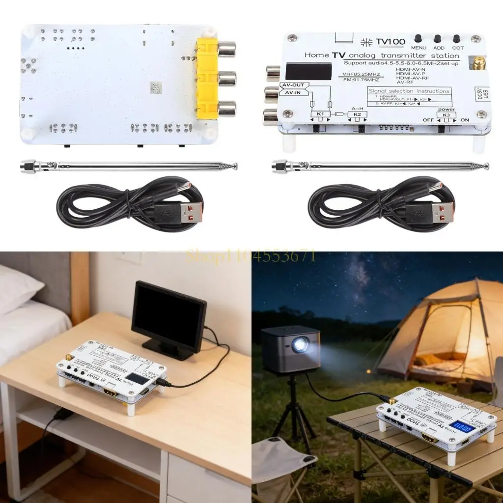 Best Seller Multiple Format TV Signal Transmitters Supports HDTV AVs Input And RFs FM Output For Analogs Televisions
Best Seller Multiple Format TV Signal Transmitters Supports HDTV AVs Input And RFs FM Output For Analogs Televisions