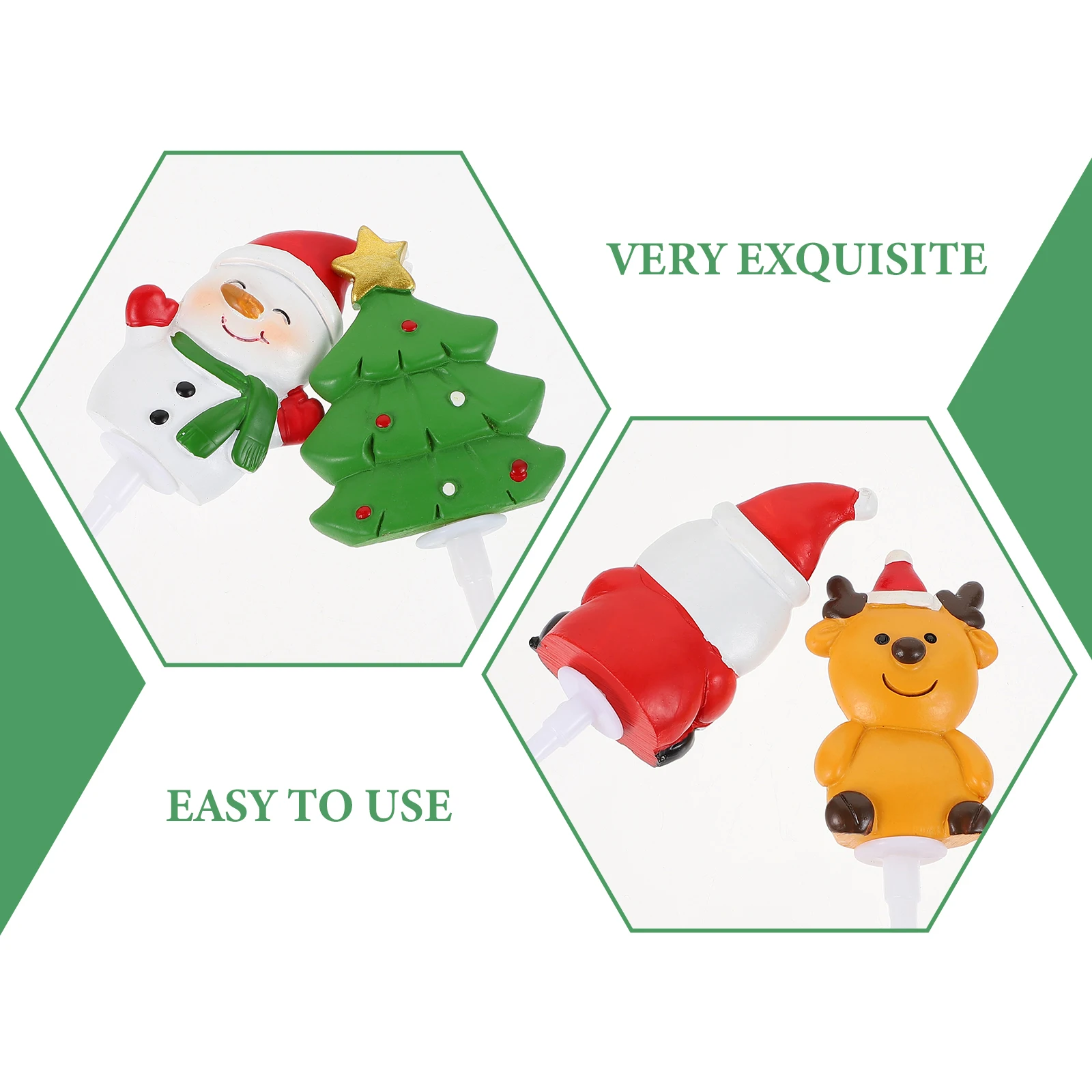 5Pcs Premium Resin Christmas Cake Toppers Fine Craftsmanship Holiday Baking Accessories
5Pcs Premium Resin Christmas Cake Toppers Fine Craftsmanship Holiday Baking Accessories