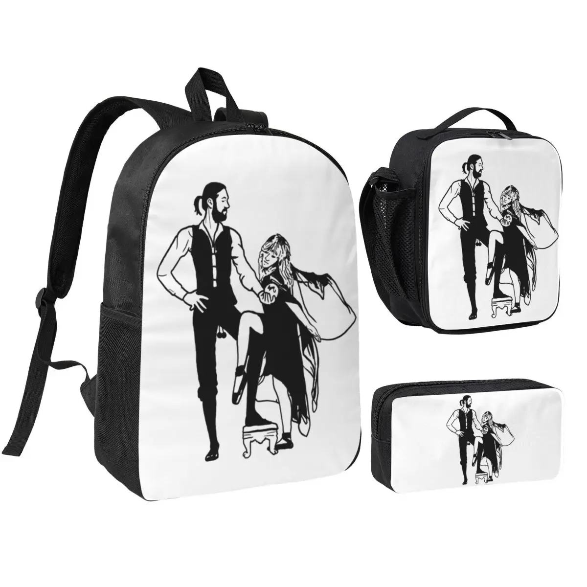 Classic Fleetwood Mac Rumours Logo Backpack Boys Girls BookBag School Bag Shoulder Bags 3ps Insulated Lunch Bag Pencil Case
Classic Fleetwood Mac Rumours Logo Backpack Boys Girls BookBag School Bag Shoulder Bags 3ps Insulated Lunch Bag Pencil Case