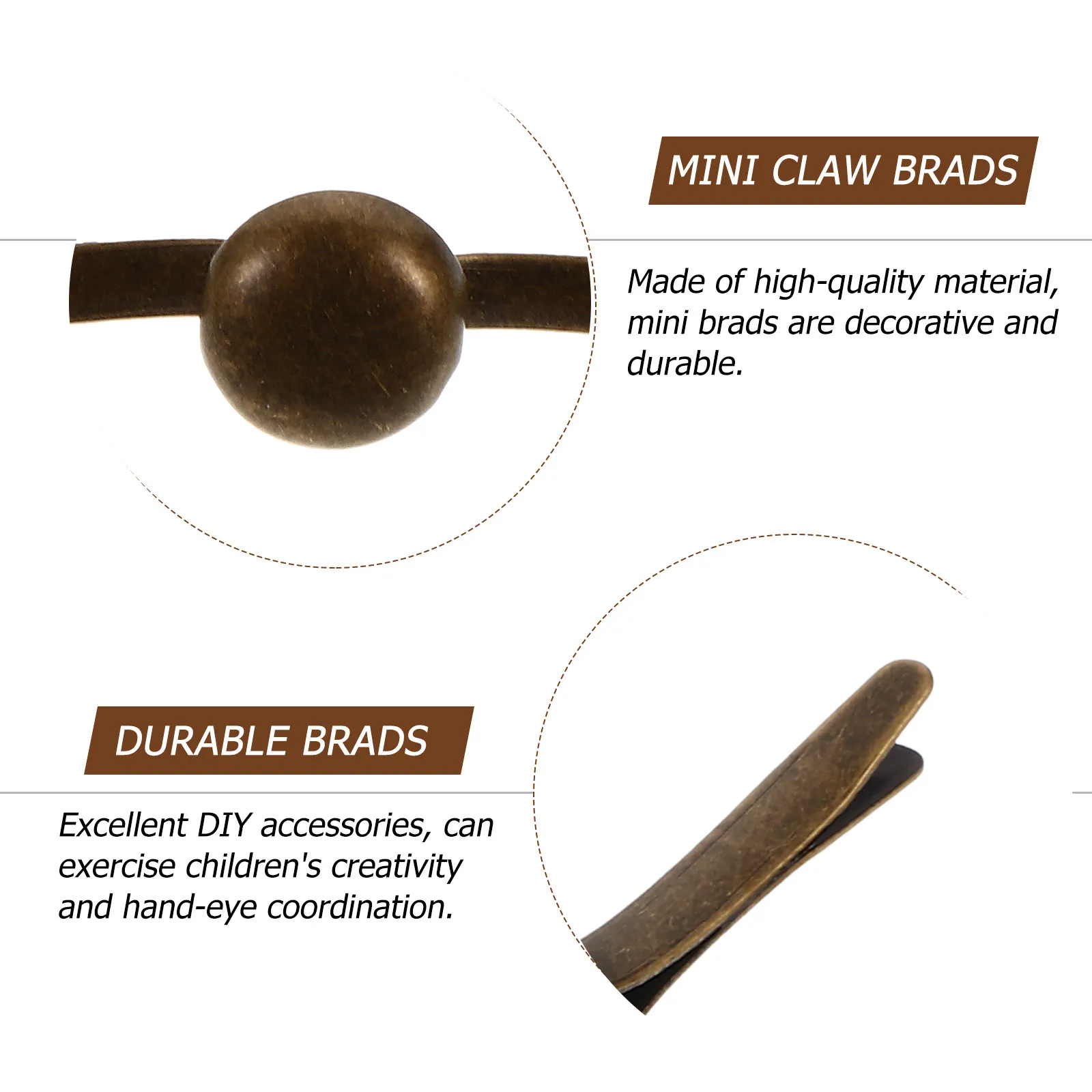 200Pcs Mini Brads Iron Material Solid Color Craft for DIY Scrapbooking Photo Album Decoration Kids Handmade Accessories
200Pcs Mini Brads Iron Material Solid Color Craft for DIY Scrapbooking Photo Album Decoration Kids Handmade Accessories