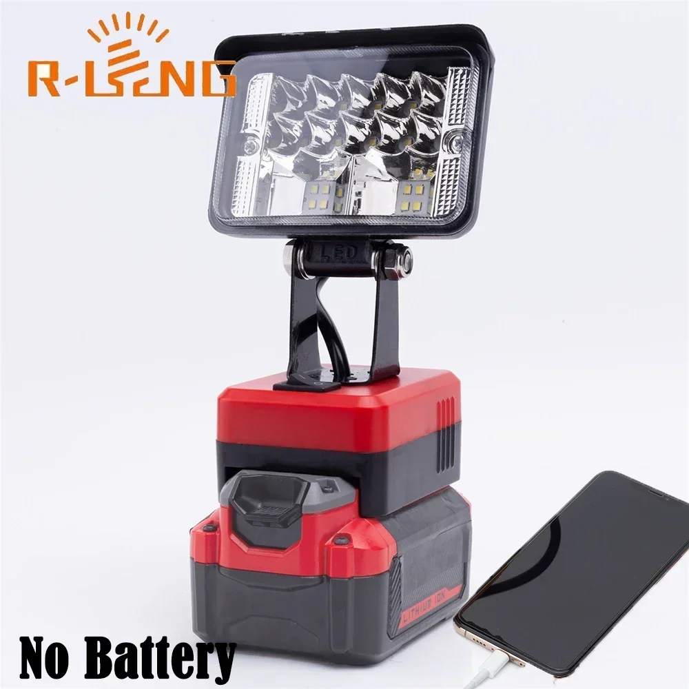 Wireless LED Work Light for Craftsman 20V Lithium Battery With USB Emergency Flood Lamp Camping Lamp(NO Battery)
Wireless LED Work Light for Craftsman 20V Lithium Battery With USB Emergency Flood Lamp Camping Lamp(NO Battery)