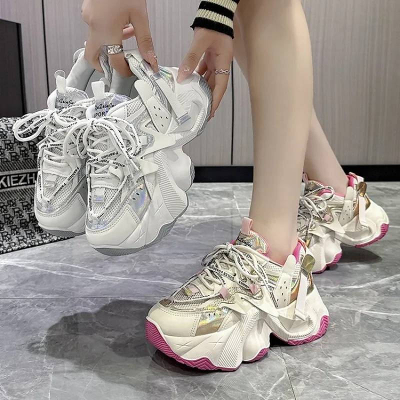 Women's Sneakers With Platform Summer Shoes Tennis Female Woman-shoes Thick Sole Casual 2024 Trainers Mesh Roses Colorful Fashio
Women's Sneakers With Platform Summer Shoes Tennis Female Woman-shoes Thick Sole Casual 2024 Trainers Mesh Roses Colorful Fashio