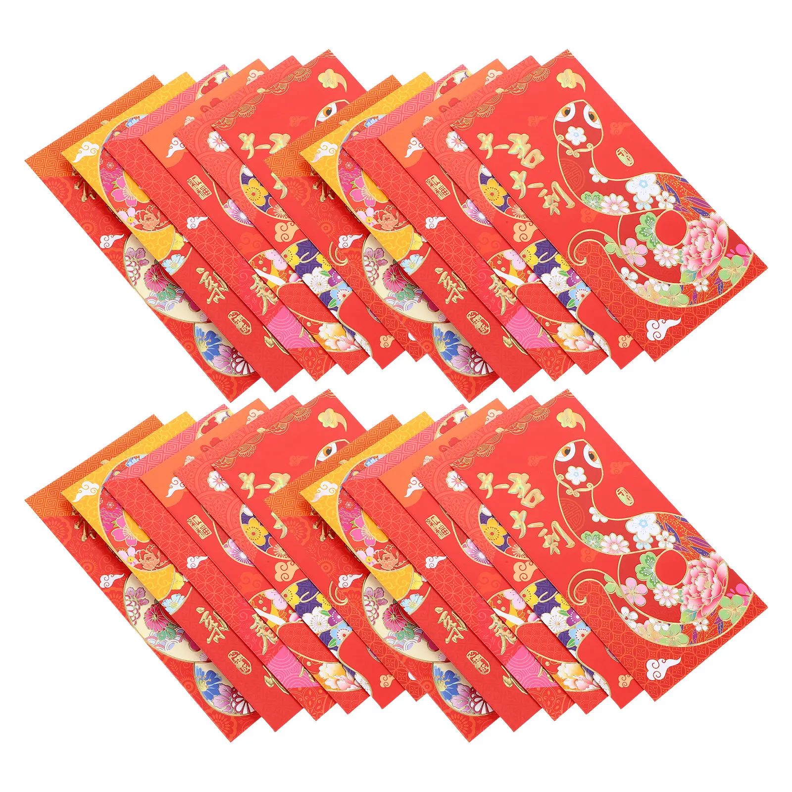 30Pcs 2025 Snake Year Red Envelopes Chinese New Year Money Pouches Festive Decorations Family Gatherings Wedding
30Pcs 2025 Snake Year Red Envelopes Chinese New Year Money Pouches Festive Decorations Family Gatherings Wedding