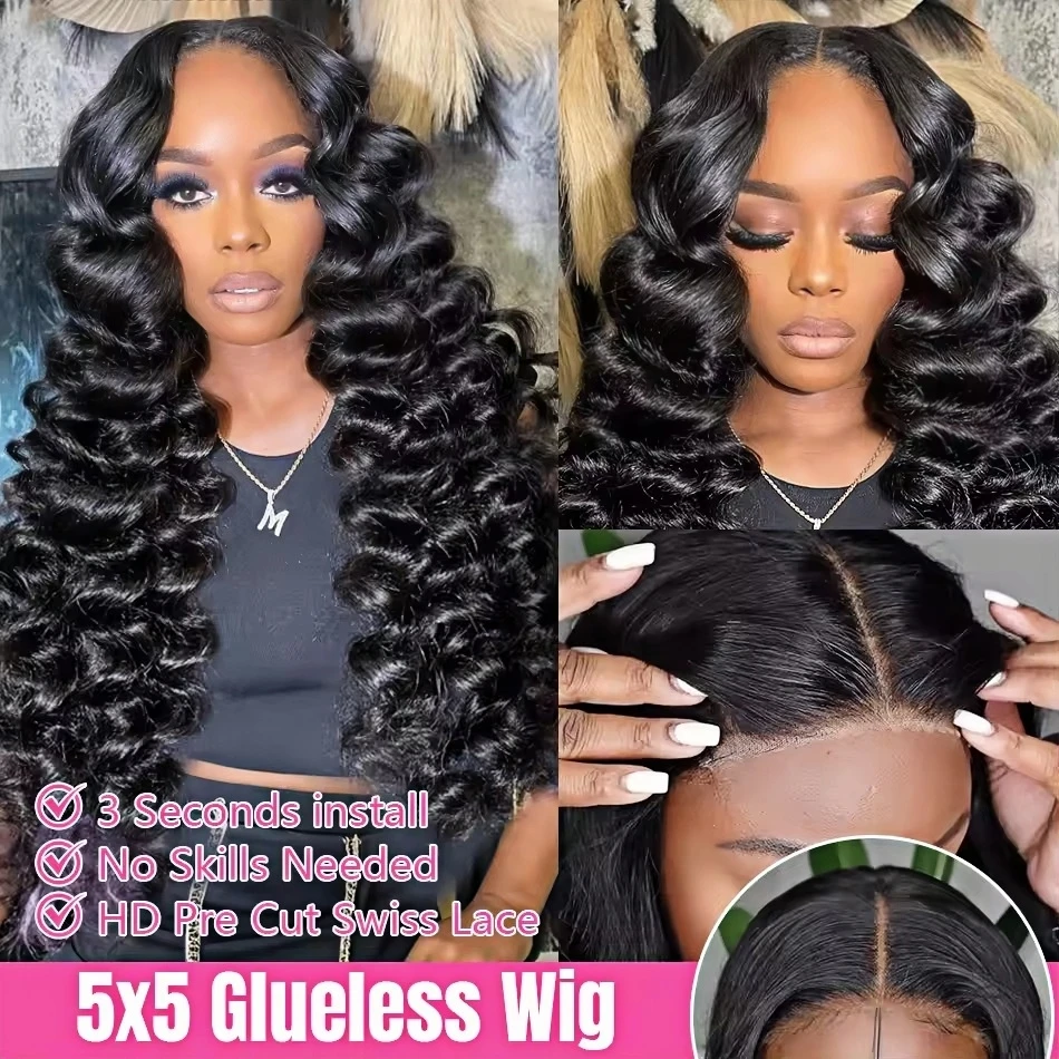 30 Inch Loose Deep Wave 5x5 HD Lace Closure Glueless Wigs Human Hair Curly Water Wave 13x4 Lace Front Human Hair Wigs Brazilian
30 Inch Loose Deep Wave 5x5 HD Lace Closure Glueless Wigs Human Hair Curly Water Wave 13x4 Lace Front Human Hair Wigs Brazilian