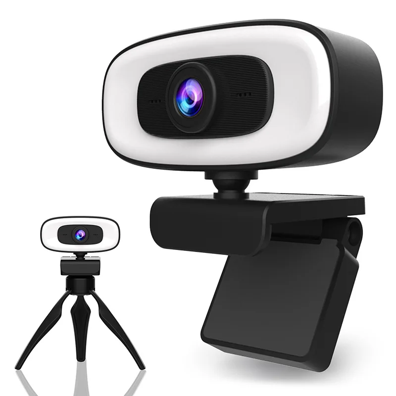 4K HD Webcam 1080P Mini Camera 2K Full HD Webcam With Microphone 30FPS USB Web Cam For Youtube PC Laptop Video Shooting Camera
4K HD Webcam 1080P Mini Camera 2K Full HD Webcam With Microphone 30FPS USB Web Cam For Youtube PC Laptop Video Shooting Camera