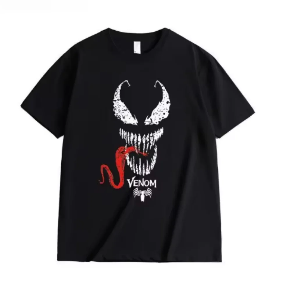 Marvel venom Cotton Casual Short Sleeve Tees Superhero Graphic Print Comic Streetwear Kid Tshirt Clothing Parent child Tops
Marvel venom Cotton Casual Short Sleeve Tees Superhero Graphic Print Comic Streetwear Kid Tshirt Clothing Parent child Tops