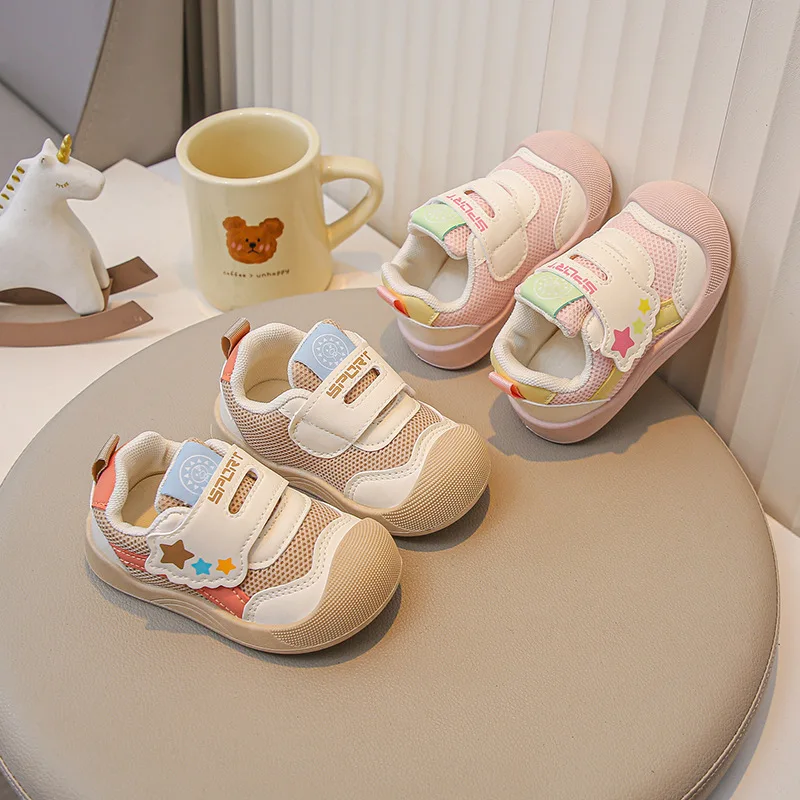 Fashion Girls' Shoes 2026 Spring New Kids Sneakers Simple Versatile Boy Mesh Casual Shoes Comfort Non Slip Baby First Walkers
Fashion Girls' Shoes 2026 Spring New Kids Sneakers Simple Versatile Boy Mesh Casual Shoes Comfort Non Slip Baby First Walkers