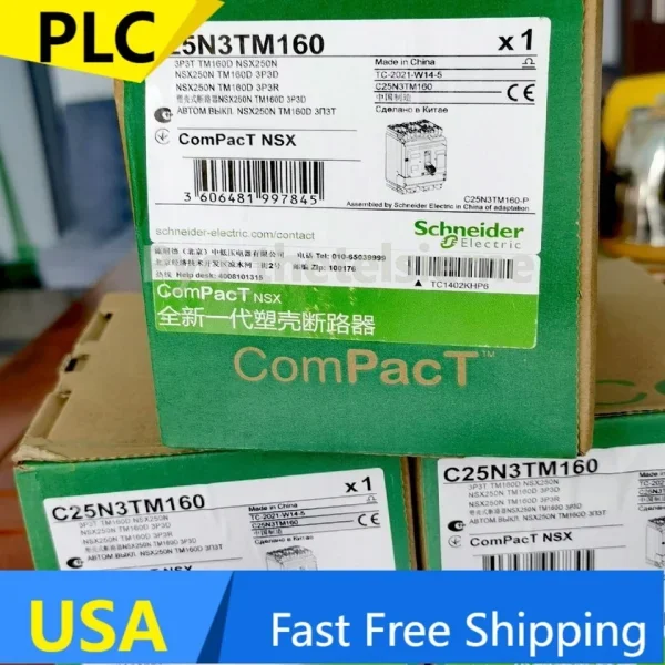 2026 C25n3tm160 Molded Case Circuit Breaker, Brand New Original Spot Plc
2026 C25n3tm160 Molded Case Circuit Breaker, Brand New Original Spot Plc