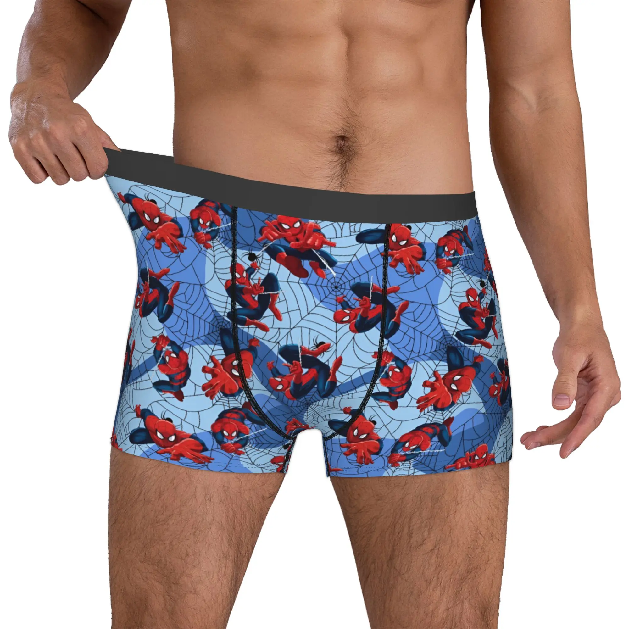 Custom S-Spider Man Boxer Shorts For Homme 3D Printed Superhero Underwear Panties Briefs Soft Underpants
Custom S-Spider Man Boxer Shorts For Homme 3D Printed Superhero Underwear Panties Briefs Soft Underpants