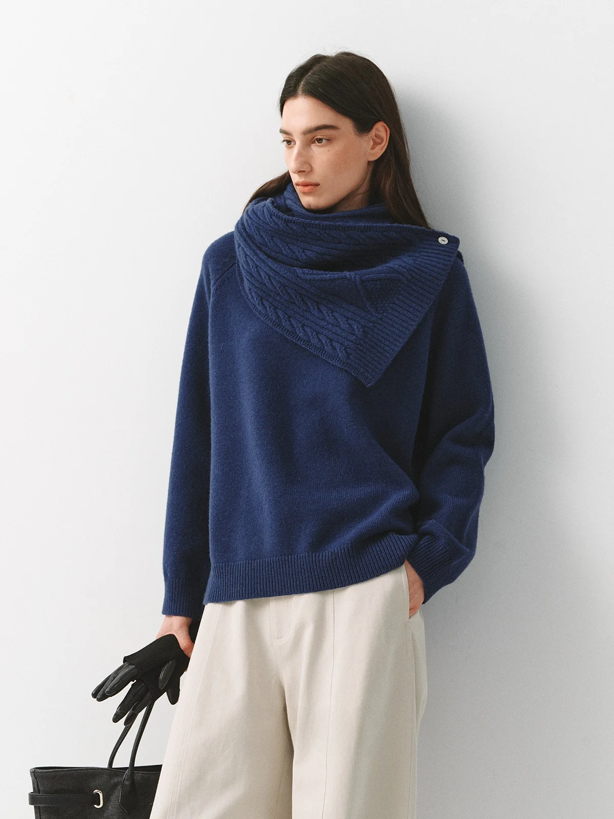 Ele Loose Ne Warmer Sle Knitted Sweater Women's Premium Merino Wool High Gauge Soft Long Sve Ciwalk Wear
Ele Loose Ne Warmer Sle Knitted Sweater Women's Premium Merino Wool High Gauge Soft Long Sve Ciwalk Wear