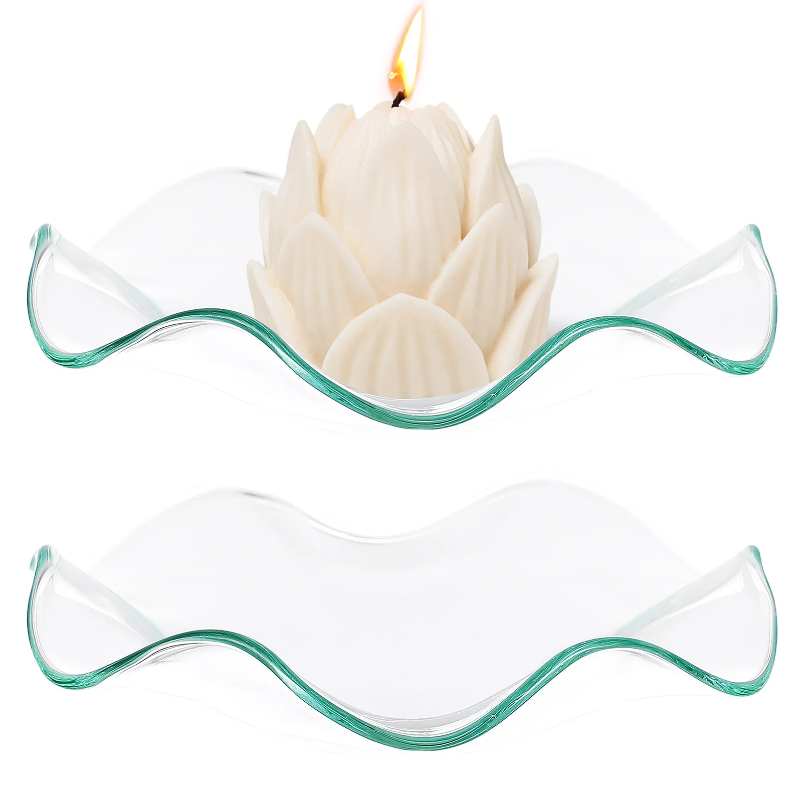 Набор из 2 прозрачных стеклянных тарелок для хранения эфирных масел, элегантные блюда для ароматерапии, декор для сауны, аксессуар для салонов красоты
Набор из 2 прозрачных стеклянных тарелок для хранения эфирных масел, элегантные блюда для ароматерапии, декор для сауны, аксессуар для салонов красоты