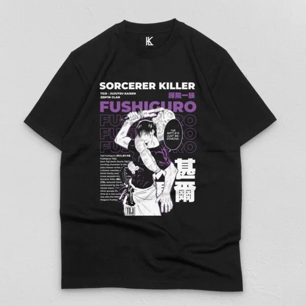 Remera de Toji Fushiguro V5Vintage Special Unisex T-shirt Anime Shirt,Soft Tee All Size
Remera de Toji Fushiguro V5Vintage Special Unisex T-shirt Anime Shirt,Soft Tee All Size