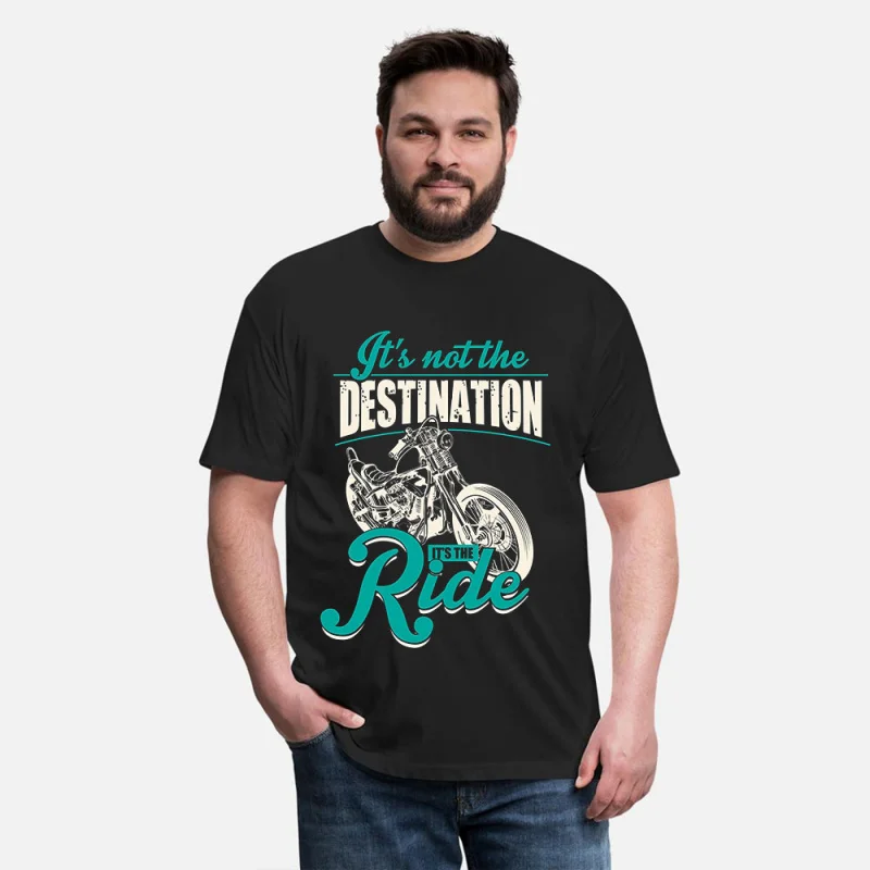 Not the destination Retro Cafe Racer Gift T-Shirt for Racing bikers 100% cotton printed Motorcycle Graphic clothes All size Tops
Not the destination Retro Cafe Racer Gift T-Shirt for Racing bikers 100% cotton printed Motorcycle Graphic clothes All size Tops