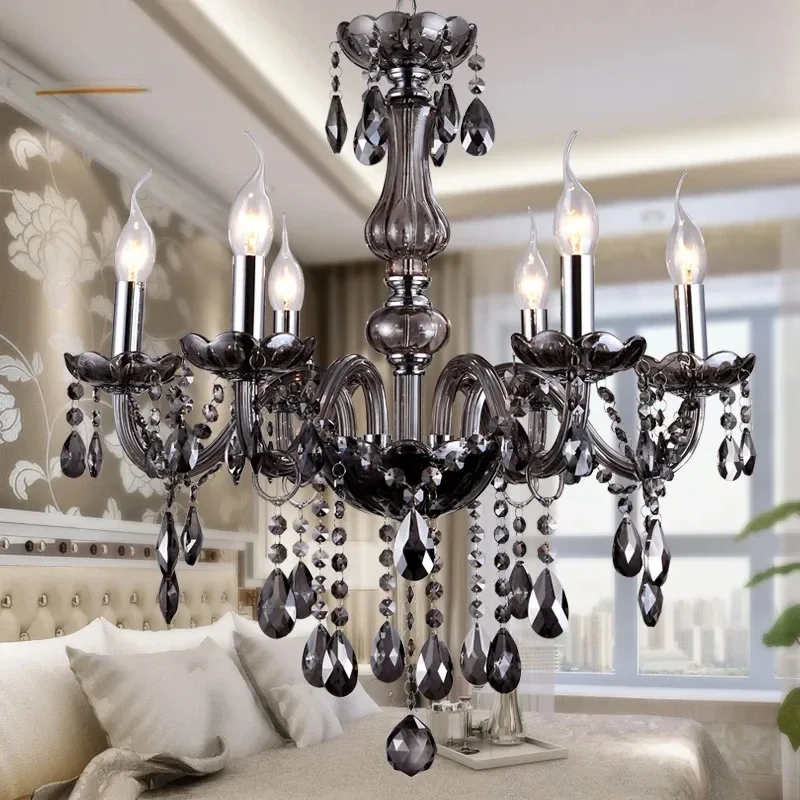 Luxury Crystal Chandelier Light Living Room Lamp lustres de cristal indoor Lights Pendants For Chandeliers
Luxury Crystal Chandelier Light Living Room Lamp lustres de cristal indoor Lights Pendants For Chandeliers