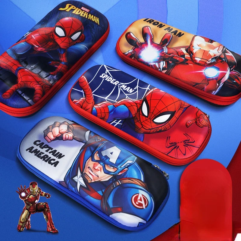 Оригинальный чехол-карандаш с 3D рисунком героев Диснея marvel, чехол-карандаш с капитаном Америка, Железным человеком-пауком, чехол-карандаш большой вместимости
Оригинальный чехол-карандаш с 3D рисунком героев Диснея marvel, чехол-карандаш с капитаном Америка, Железным человеком-пауком, чехол-карандаш большой вместимости