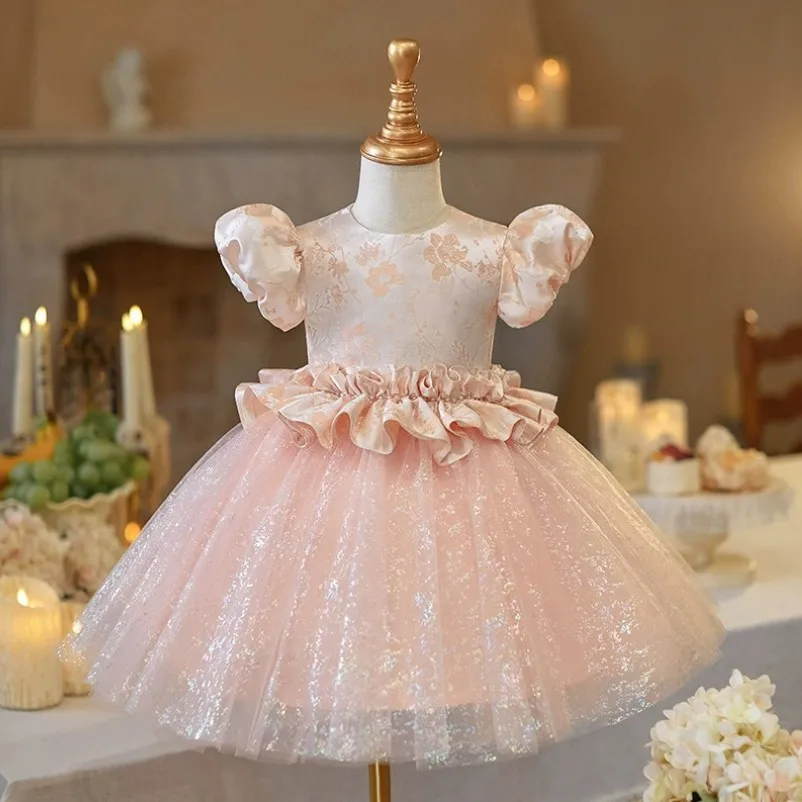 New Children's Princess Costume Host Piano Performance Wedding Birthday Party Dresses For Girls A4568 Vestidos
New Children's Princess Costume Host Piano Performance Wedding Birthday Party Dresses For Girls A4568 Vestidos