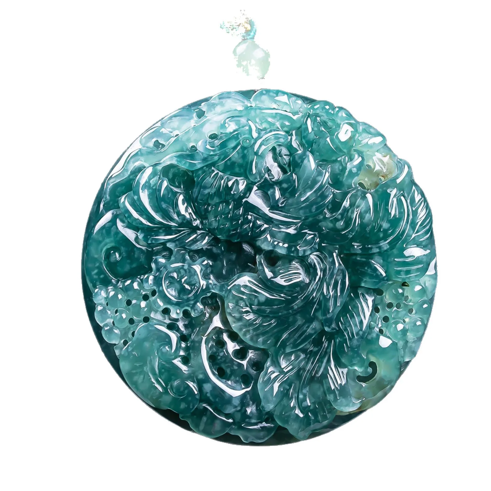Natural Burmese Jadeite Phoenix Pendant Necklace Gemstone Designer Real Jade Carved Amulet Charm Luxury Jewelry Gifts for Women
Natural Burmese Jadeite Phoenix Pendant Necklace Gemstone Designer Real Jade Carved Amulet Charm Luxury Jewelry Gifts for Women