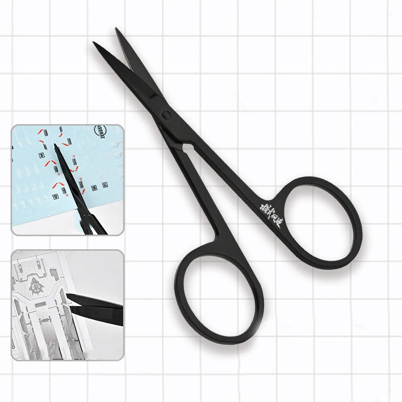MS109 Model Tools Scissors Etched Sheet Parts Decal Cutting Tools For Modeler Hobby Building DIY Cutting Straight Scissors
MS109 Model Tools Scissors Etched Sheet Parts Decal Cutting Tools For Modeler Hobby Building DIY Cutting Straight Scissors
