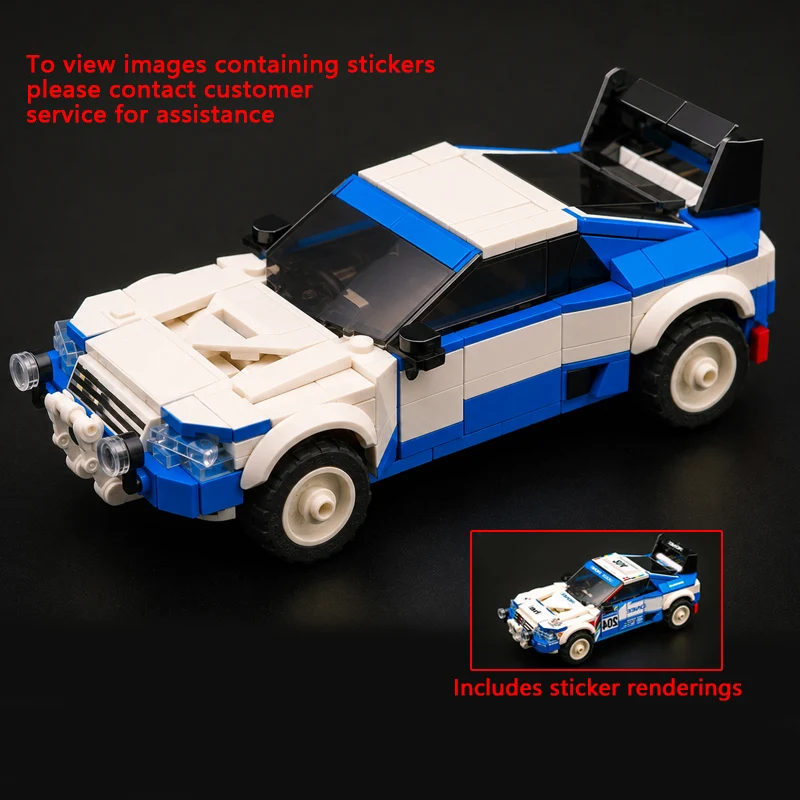 Speed Racing Car Model MOC Building Bricks T16 Rally Racing Modular Technology Children Holiday Gifts Assemble Toys Suit
Speed Racing Car Model MOC Building Bricks T16 Rally Racing Modular Technology Children Holiday Gifts Assemble Toys Suit