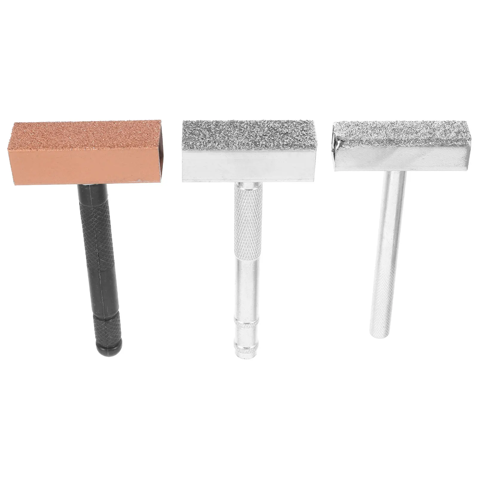3Pcs H held Diamond Grinding Wheel Dresser Tool for Deburring Disc Trimmer Restoring Sharp Clean Surface Extending Life Silver
3Pcs H held Diamond Grinding Wheel Dresser Tool for Deburring Disc Trimmer Restoring Sharp Clean Surface Extending Life Silver