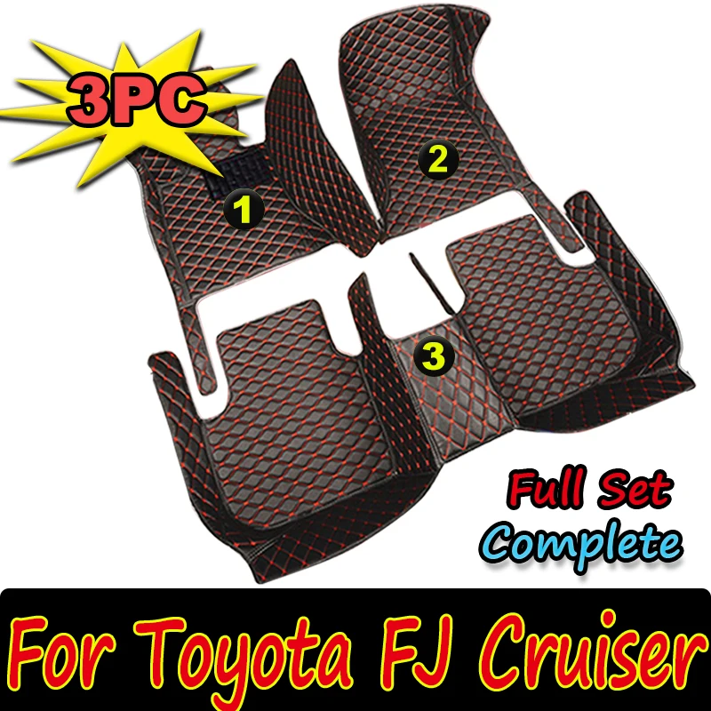 Автомобильные коврики для Toyota FJ Cruiser XJ10 2007 ~ 2022, автомобильные прочные коврики, кожаные коврики, водонепроницаемые напольные коврики, полный комплект автомобильных аксессуаров
Автомобильные коврики для Toyota FJ Cruiser XJ10 2007 ~ 2022, автомобильные прочные коврики, кожаные коврики, водонепроницаемые напольные коврики, полный комплект автомобильных аксессуаров