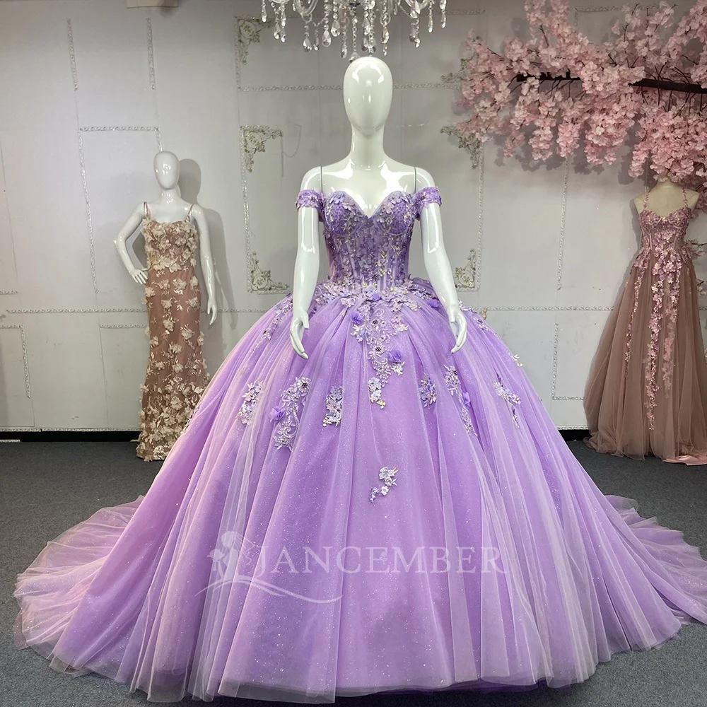 Блестящие платья Quinceañera с открытыми плечами, бальное платье принцессы, стильные аппликации из бисера, Vestidos De 15, индивидуальный заказ LSANY135
Блестящие платья Quinceañera с открытыми плечами, бальное платье принцессы, стильные аппликации из бисера, Vestidos De 15, индивидуальный заказ LSANY135