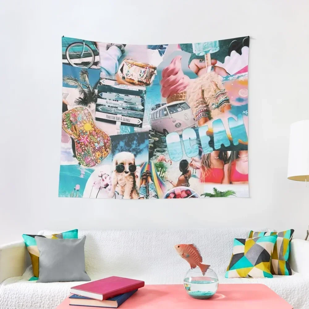 Cool blue ocean collage Tapestry Wall Hanging Decor Home Decorating Tapestry
Cool blue ocean collage Tapestry Wall Hanging Decor Home Decorating Tapestry