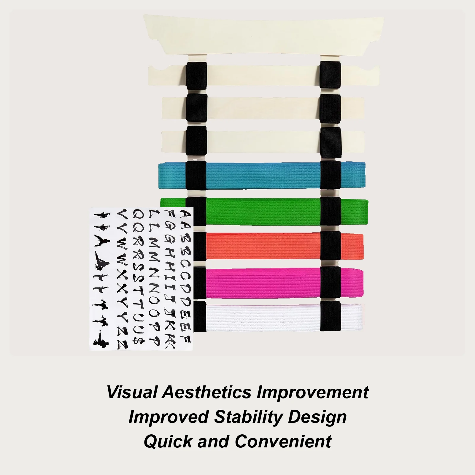 Стойка для демонстрации пояса для каратэ, органайзер для демонстрации пояса для боевых искусств для взрослых, сборка не требуется, стеллаж для хранения спортивного оборудования для
Стойка для демонстрации пояса для каратэ, органайзер для демонстрации пояса для боевых искусств для взрослых, сборка не требуется, стеллаж для хранения спортивного оборудования для