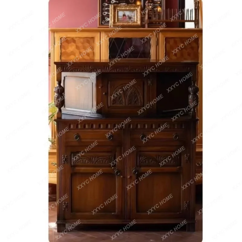 retro carved dining side storage, dishes, ornaments display, shooting decorative cabinet
retro carved dining side storage, dishes, ornaments display, shooting decorative cabinet