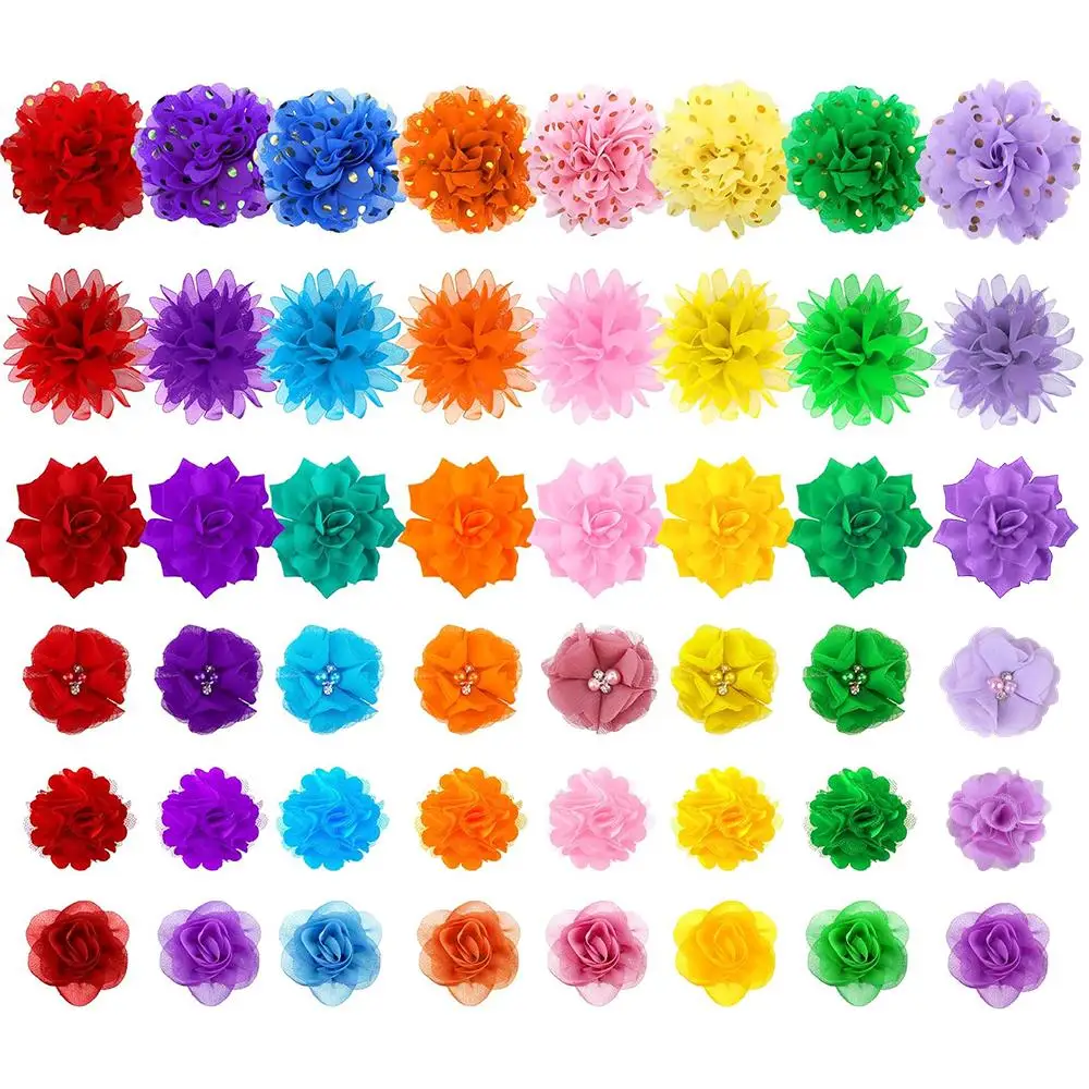 48 Pcs Dog Collar Flowers Bow Multicolored Pet Bow Collar Charms Accessories for Puppy Cat Dog Pet Grooming Accessories, Easy To Wear Sufficient Quantity for Repeated Use
48 Pcs Dog Collar Flowers Bow Multicolored Pet Bow Collar Charms Accessories for Puppy Cat Dog Pet Grooming Accessories, Easy To Wear Sufficient Quantity for Repeated Use