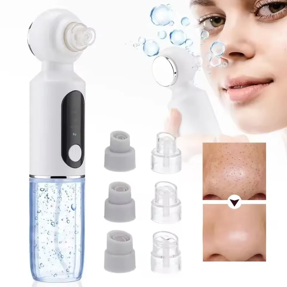 Skin Care Electric Suction Facial Nose Cleaner Tool Small Bubble Pore Vacuum Blackhead Remover Beauty Machine
Skin Care Electric Suction Facial Nose Cleaner Tool Small Bubble Pore Vacuum Blackhead Remover Beauty Machine