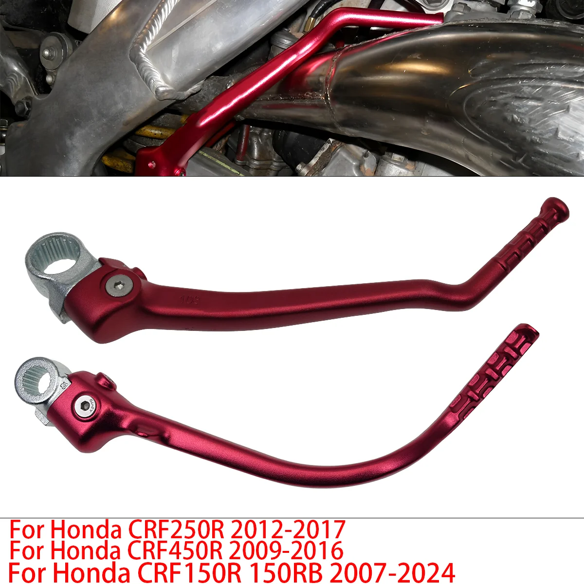 Motorcycle Forged Kick Starter Lever Heavy Duty Foot Pedal Modified Spare Parts For Honda CRF250R 450RCRF 250450ROffroadDirtBike
Motorcycle Forged Kick Starter Lever Heavy Duty Foot Pedal Modified Spare Parts For Honda CRF250R 450RCRF 250450ROffroadDirtBike