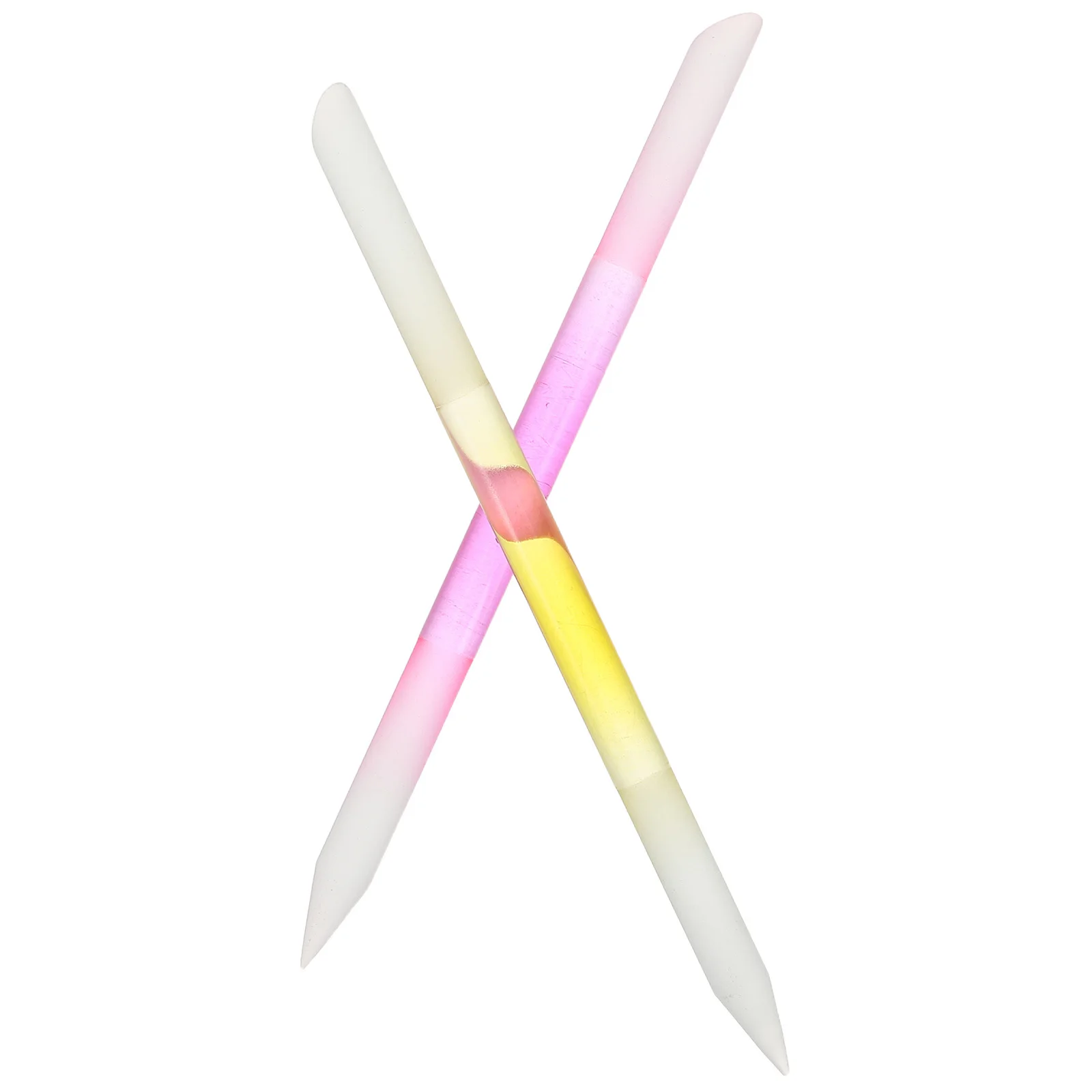 2Pcs Glass Nail File Cylindrical Semi-Transparent Peach Yellow Nail Grooming Tool for Home Salon Manicure Polish Buffer
2Pcs Glass Nail File Cylindrical Semi-Transparent Peach Yellow Nail Grooming Tool for Home Salon Manicure Polish Buffer