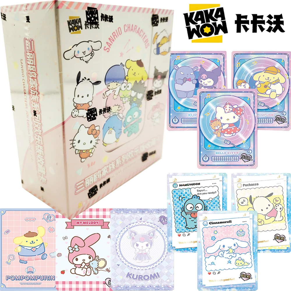 KAKAWOW Original Sanrio Characters Collection Cards Relaxing and Enjoyable Leisure Time Special Shape Anime Cards Fans Gifts Toy
KAKAWOW Original Sanrio Characters Collection Cards Relaxing and Enjoyable Leisure Time Special Shape Anime Cards Fans Gifts Toy