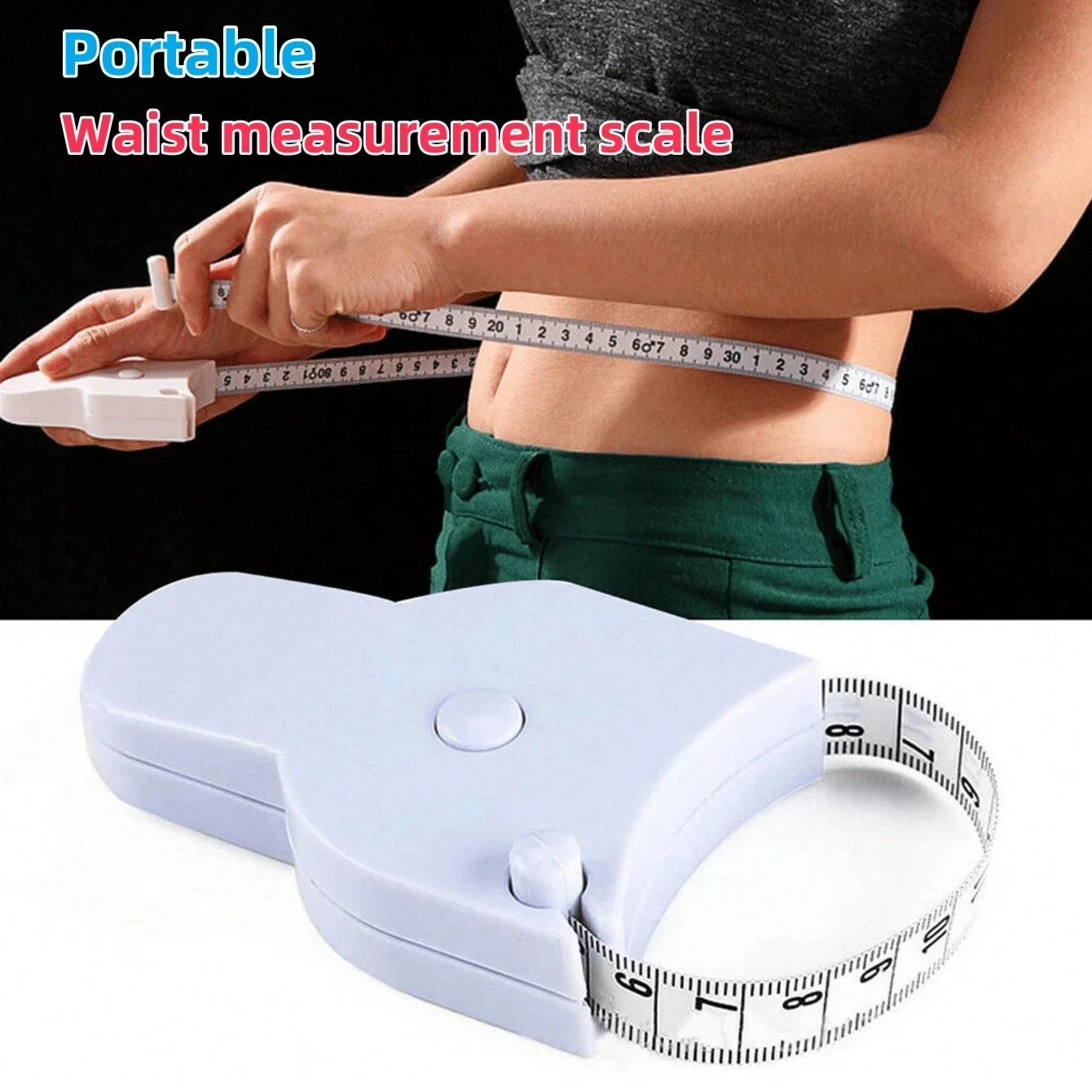 60 Inch Body Measuring Tape Soft Flexible Retractable Sewing Tailor Tape Measure Portable Accurate Ruler Weight Loss Fitness Body Measurement Tape Household Sewing Craft Accessories
60 Inch Body Measuring Tape Soft Flexible Retractable Sewing Tailor Tape Measure Portable Accurate Ruler Weight Loss Fitness Body Measurement Tape Household Sewing Craft Accessories